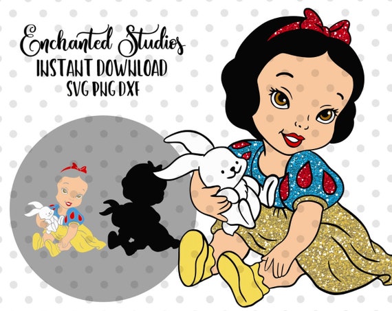 Download Baby Snow White SVG & PNG Clipart Files Princess Svg | Etsy