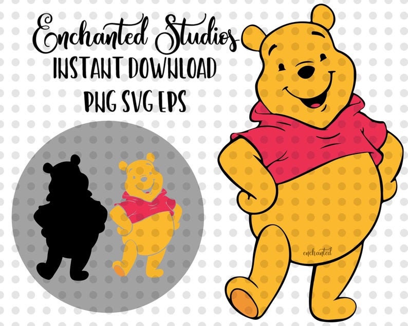 Free Free 325 Winnie The Pooh Baby Shower Svg SVG PNG EPS DXF File