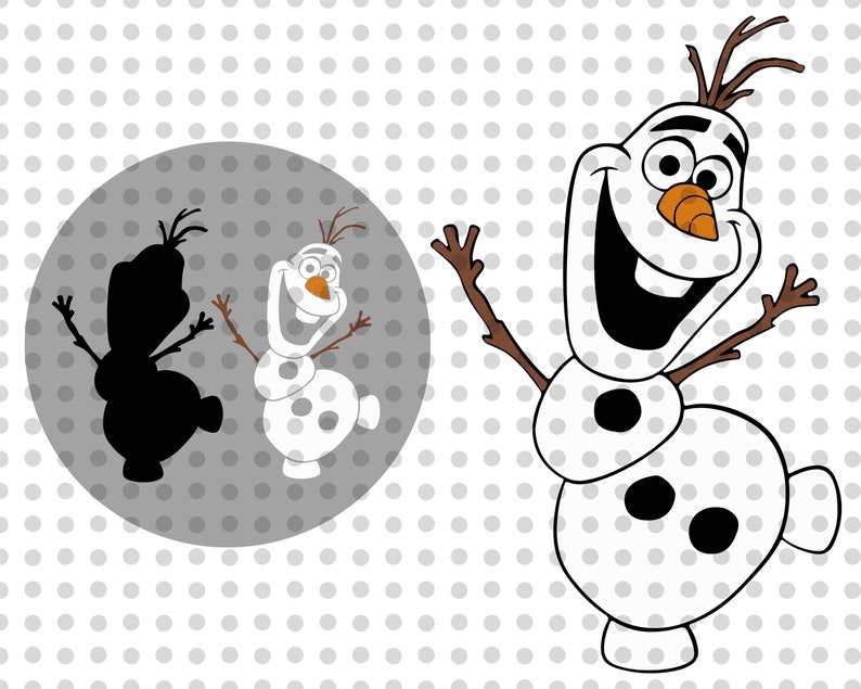 Free Free Olaf Layered Svg 268 SVG PNG EPS DXF File