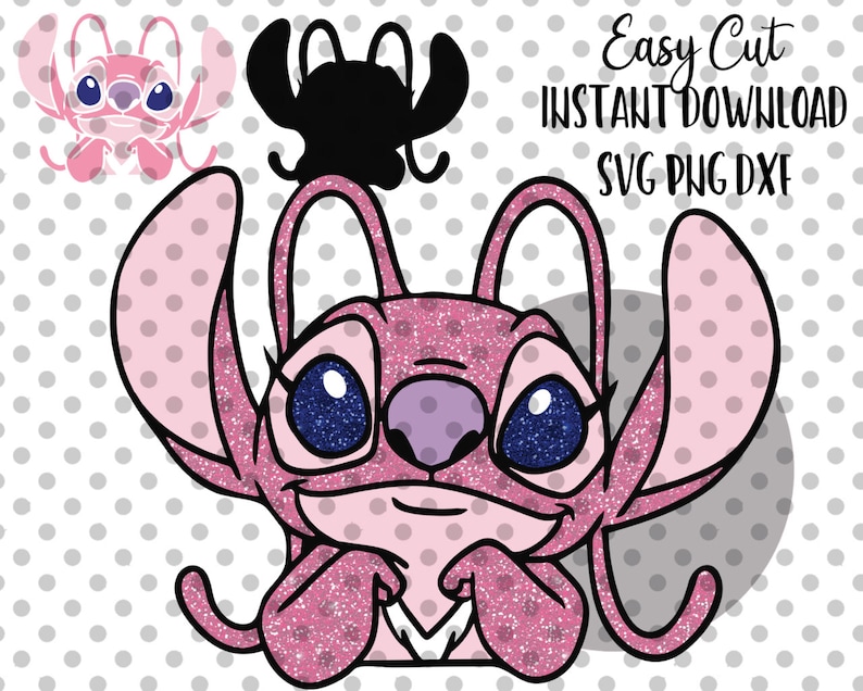 Download Angel SVG & PNG Clip Files Lilo and stitch svg Printable ...