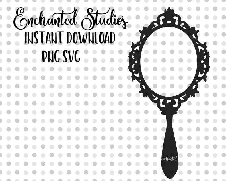 hand-held-mirror-svg-beauty-and-the-beast-svg-file-vector-for-etsy