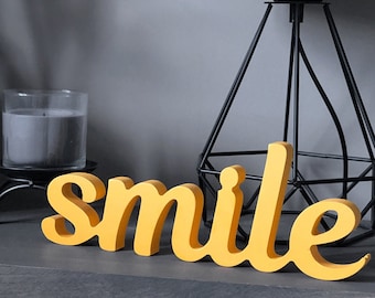 Custom Wood Sign // Custom Text Sign // Wooden Letters Sign |// Custom Word Sign // Custom Wood Words // 3/4&quot; Thick Wood Sign