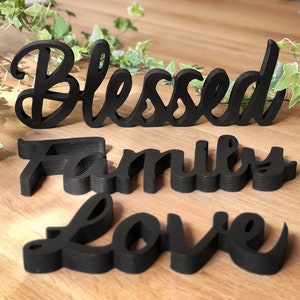 Made-to-order wood signs | Custom Words Sign | Personalized Gifts image 1