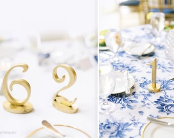 Table Numbers, Gold Table Numbers, Wedding Decorations, Wedding Décor, Rustic Wedding Décor, Gold Table Number, Silver Table Number