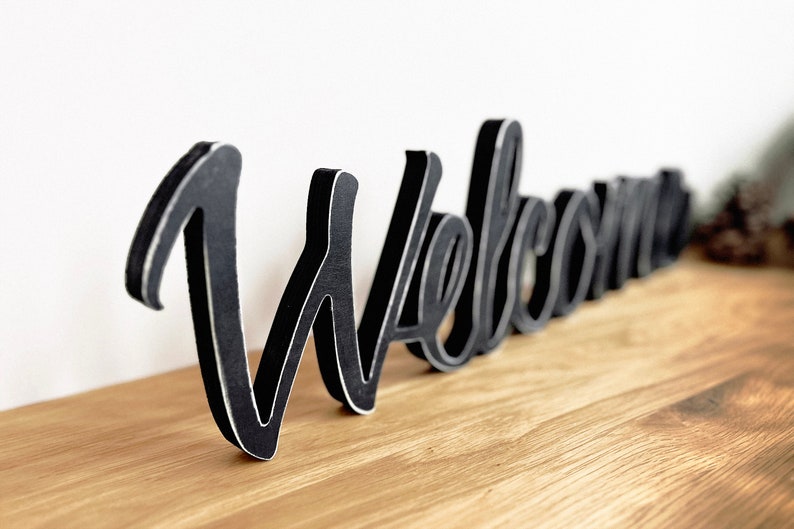 Made-to-order wood signs | Custom Words Sign | Personalized Gifts image 3