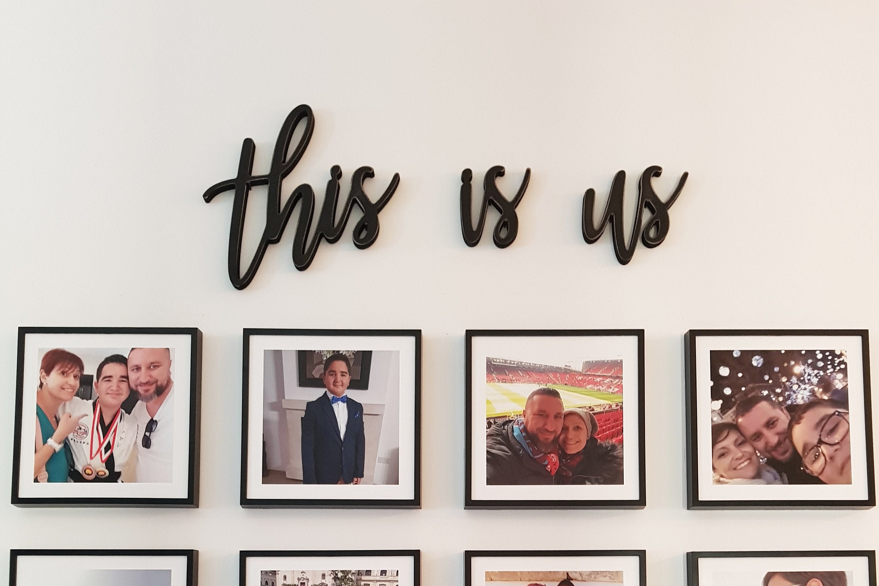 This is Us Wall Decor Sign, This is Us Sign, This is Us Cut Out Word ...
