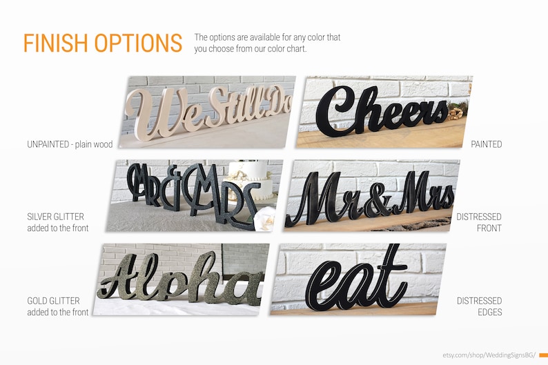 Made-to-order wood signs | Custom Words Sign | Personalized Gifts image 8