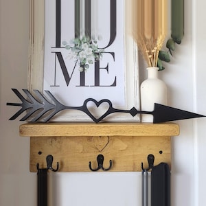 Decor pijlbord, houten bord pijl, decor hartpijl, uitgesneden pijlen, liefdespijl voor wanddecoratie, 33 unieke kunstpijlontwerpen, wandkleden