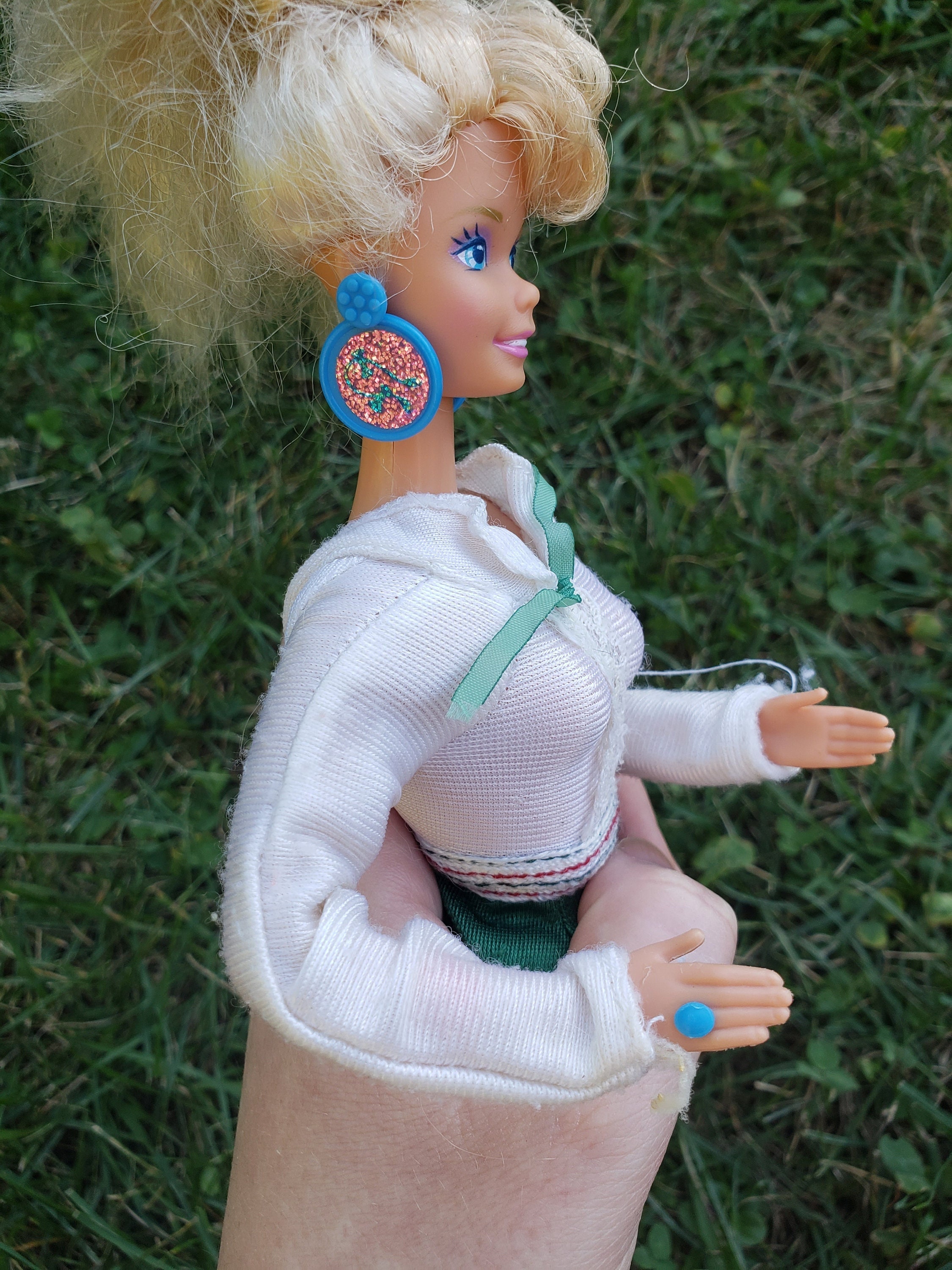 Vintage-Marion vestido de punto-Doll atuendo 11,5" muñeca barbie Clone Fashion 