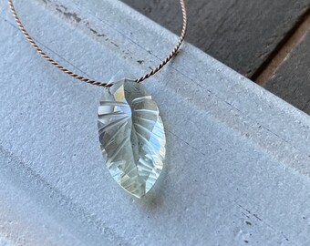 Mint Green Amethyst necklace, Minimalist necklace, Silk Thread necklace, Necklace, Choker, Gemstone, Layering, Dainty