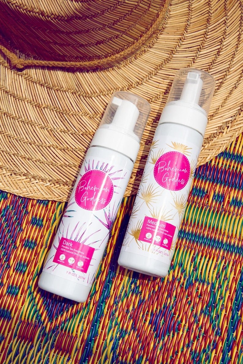 Bohemian Goddess Self Tanner / Bronze / Dark Tan / Medium Tan Etsy