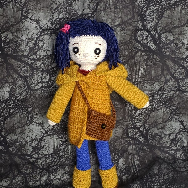 PLITI Coraline Gift Coraline - Borsa Tote Per Fan Del Film Dei Cartoni