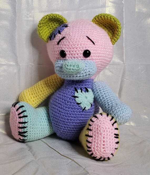 Teddy bear color clearance block