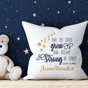 Child Grew Strong Embroidery Design, Custom Bible verse, machine embroidery, Format dst exp hus jef pes vp3 xxx, instant download 8x8