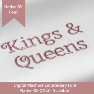 Ruby Splash Maschinenstickschrift: Native ONE B x Satin Stitch (Digitaler Download)