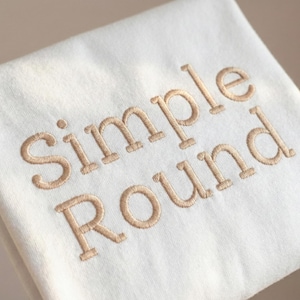 Eenvoudig rond borduurlettertype: satijnsteek Native BX-lettertype (digitale download) Native BX afbeelding 8