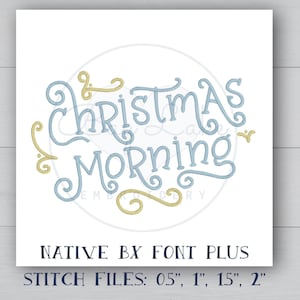 Machine embroidery font native BX font satin stitch Embrilliance Magic Show custom digitized font alphabet numbers alternate characters