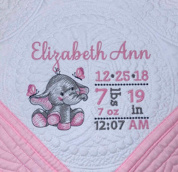 etsy baby blankets personalized