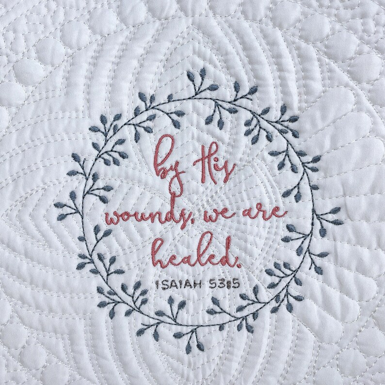 Bible verse custom baby blanket Scripture bedding Etsy