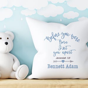 Before you were born Embroidery Design, Custom Scripture verse, machine embroidery, Format dst exp hus jef pes vp3 xxx, digital 5x7 and 8x8