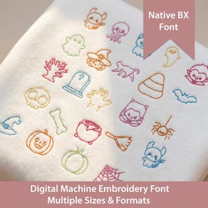 Halloween Embroidery Designs: Quick Stitch Doodles (Digital Download)