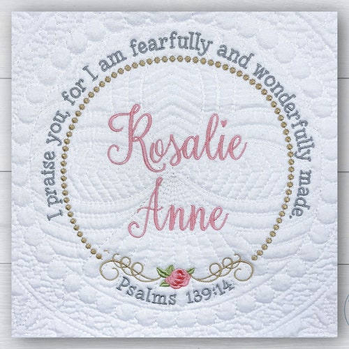 Bible Verse Custom Baby Blanket Scripture Bedding Etsy