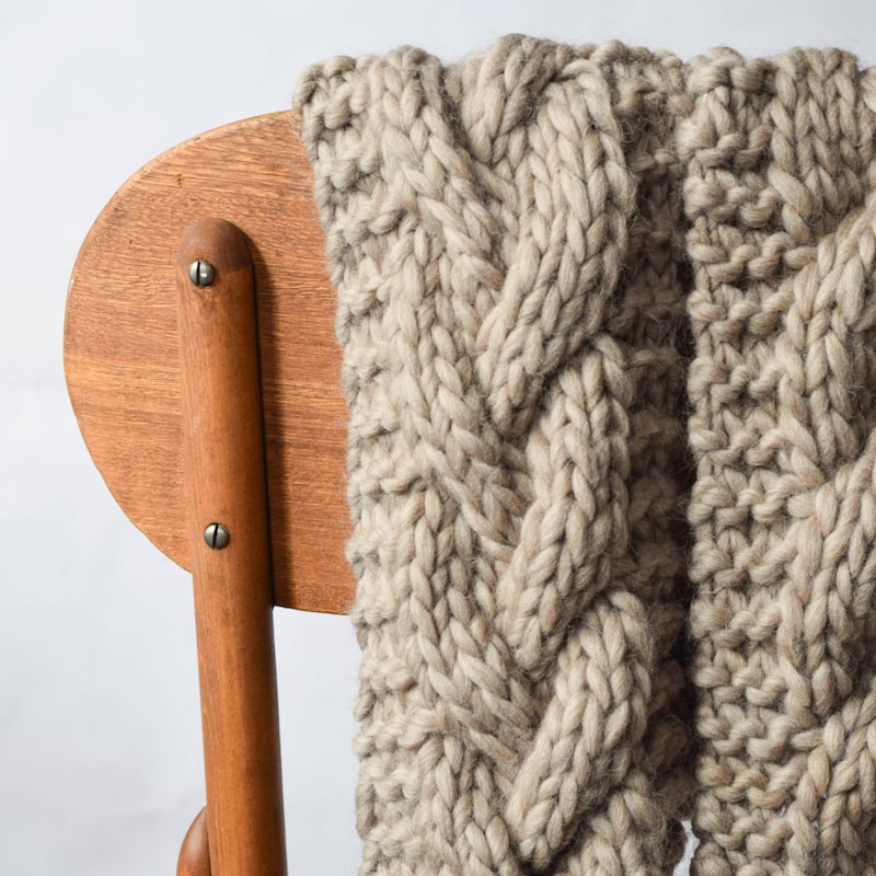 Knit Scarf Pattern Etsy