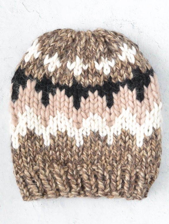 Buy Winter in Vermont Hat, Viral Mittens Beanie, Fair Isle  display picture 2