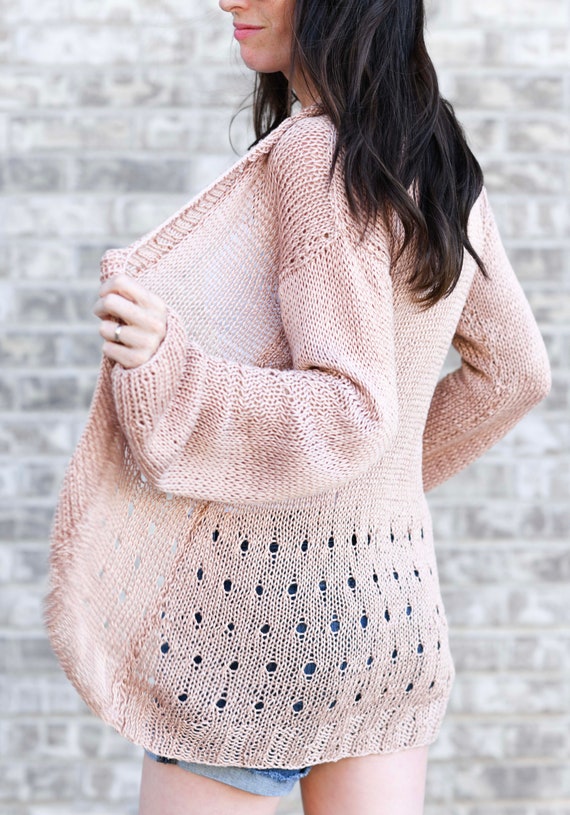 lightweight cardigan knitting pattern