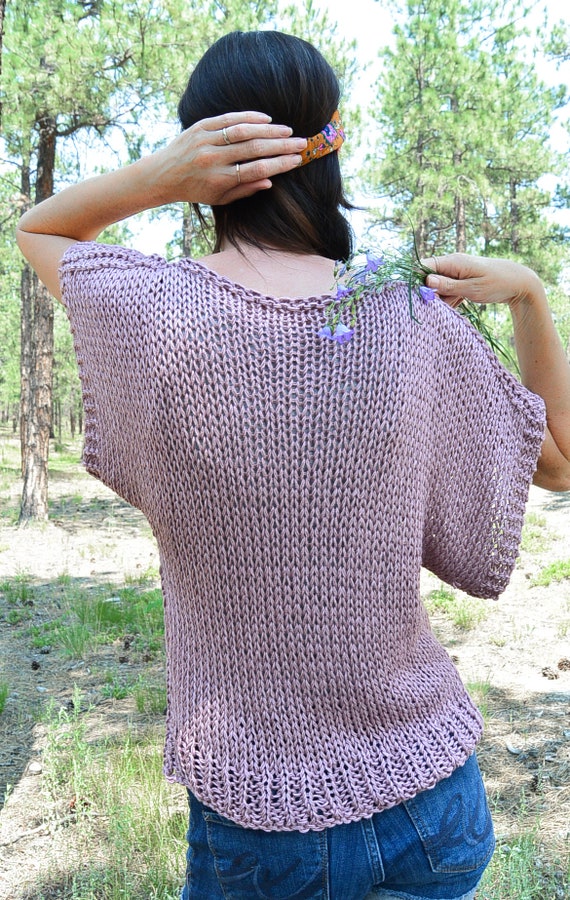 sweater knit t shirt