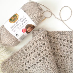 Alpaca Easy Crocheted Poncho Pattern, Taupe Poncho Pattern, Classic Crochet Poncho Pattern, Pretty Crocheted Poncho, Crocheted Top image 5