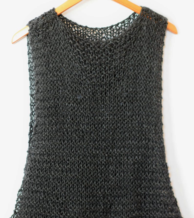 Knit Tank Top Pattern Knit Tank Knitting Pattern Sleeveless - Etsy