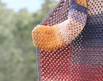 The Barnnet ／ アイレットカーディガン エンドレスアイレットカーディガンかぎ針編みパターン