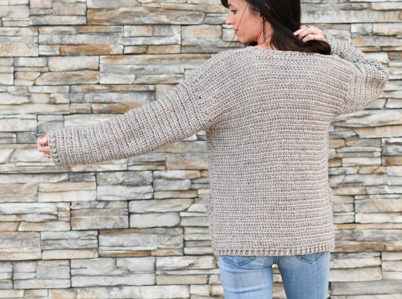 Chunky knit boyfriend cardigan cheap
