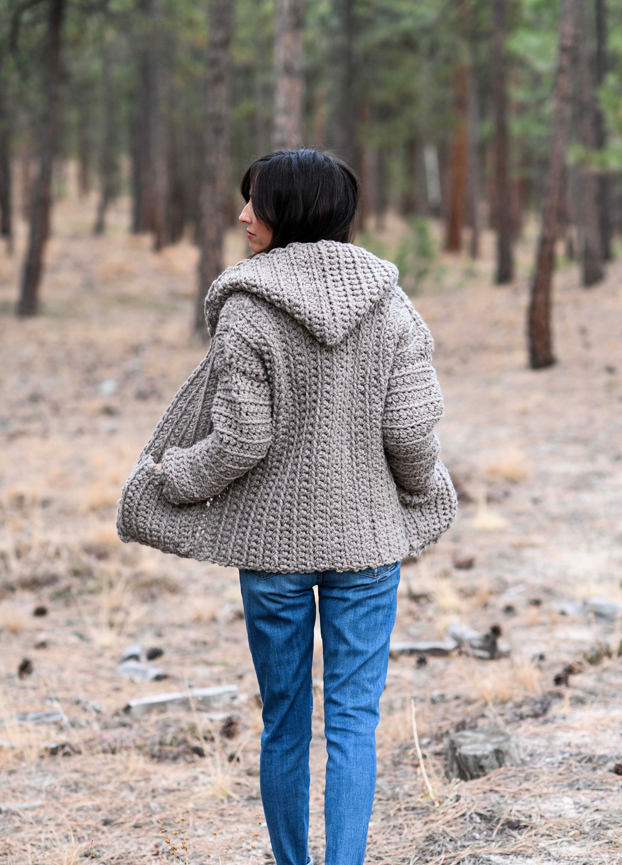 19+ Hoodie Pattern Crochet Alamosa Crochet Hoodie Pattern, Easy Crocheted Hoodie, Chunky Crochet