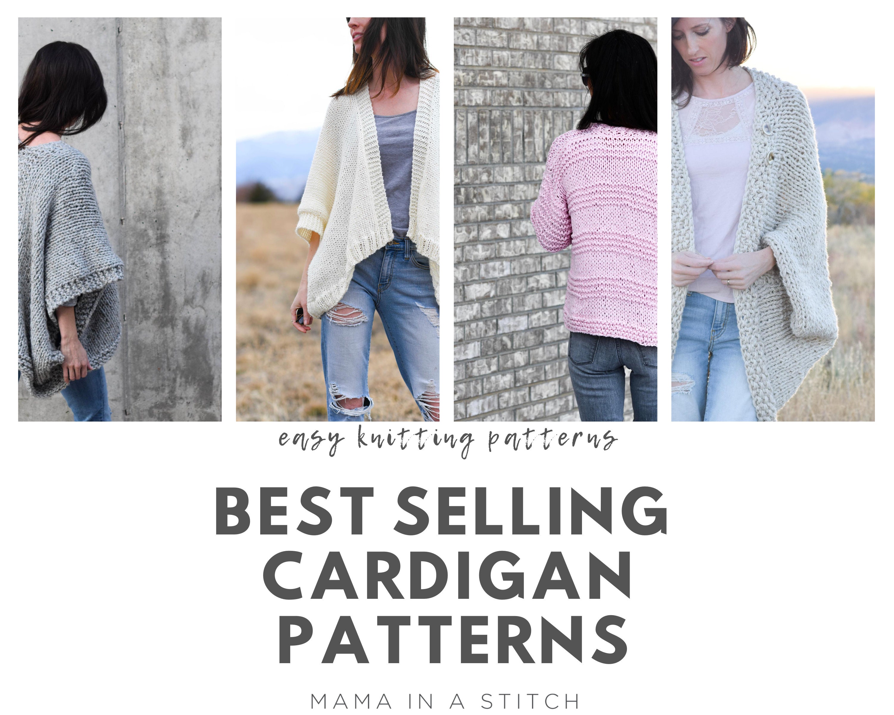 Mamainastitch cardigan top