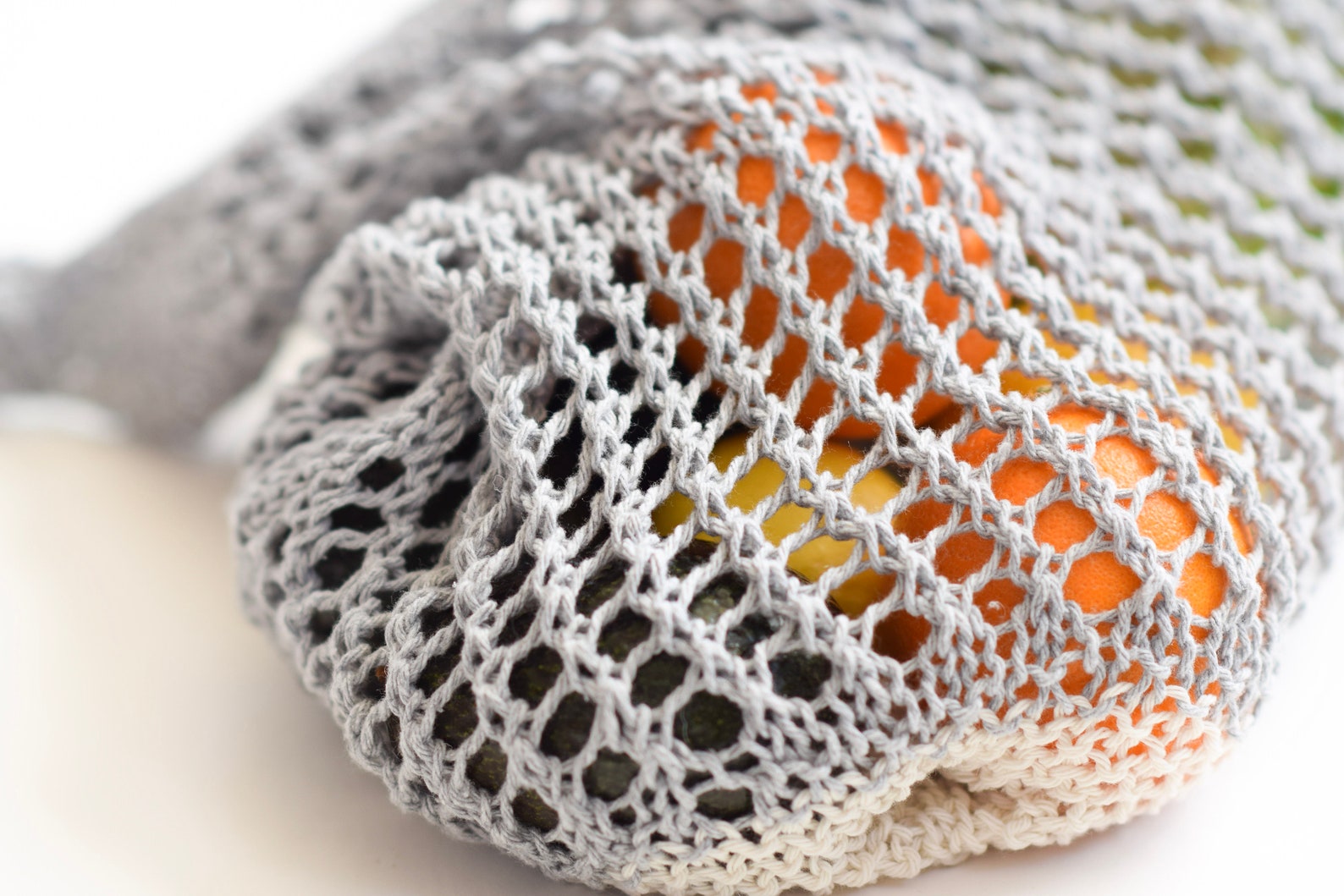 Eco Market String Bag Knitting Pattern Plastic Bag Etsy Canada