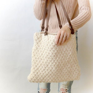 Aspen Bag Grobstrickmuster