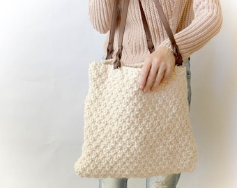 Aspen Bag Chunky Knitting Pattern