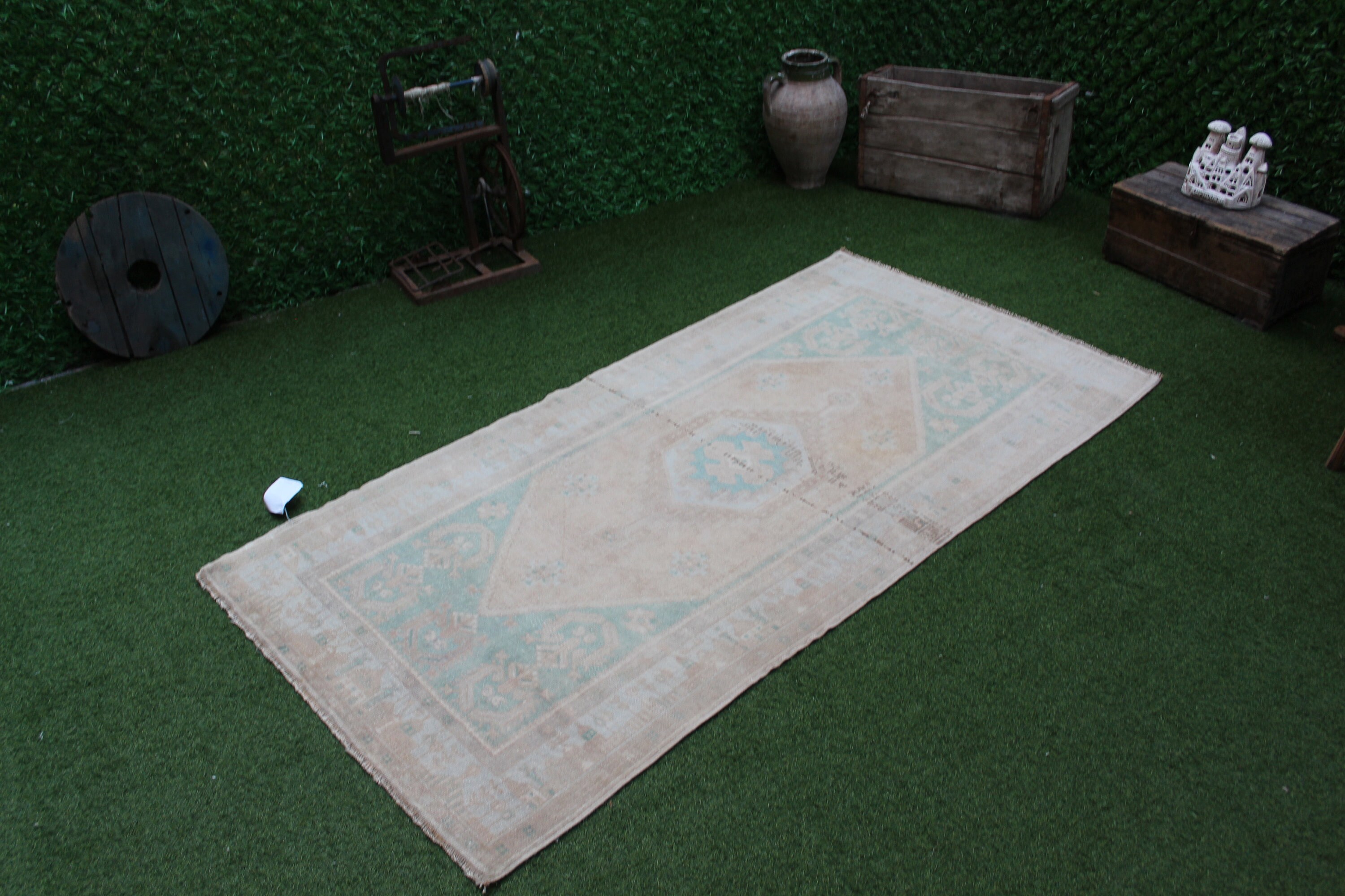 oushak bleu Clair, Tapis