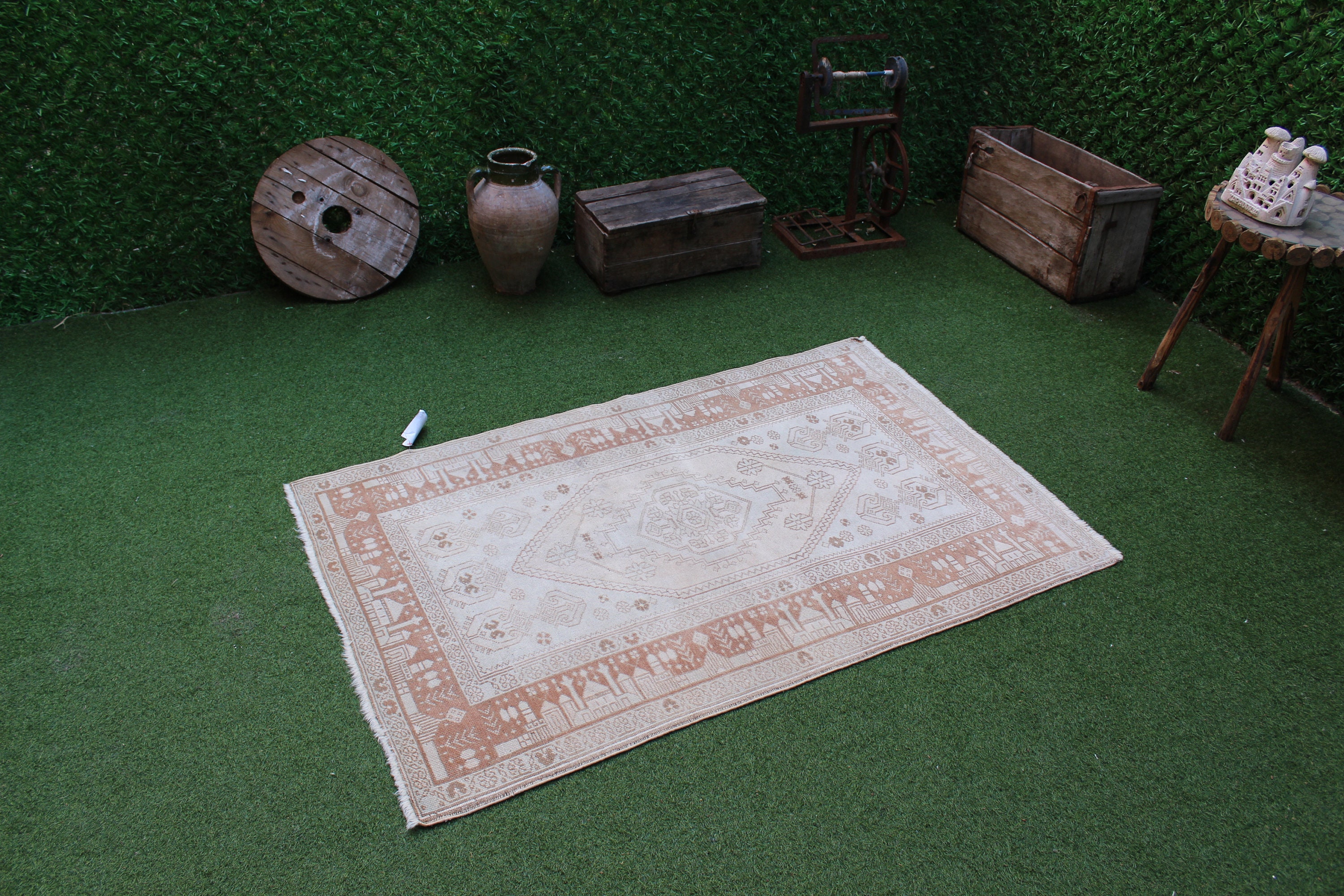 Tapis turc bleu Clair,