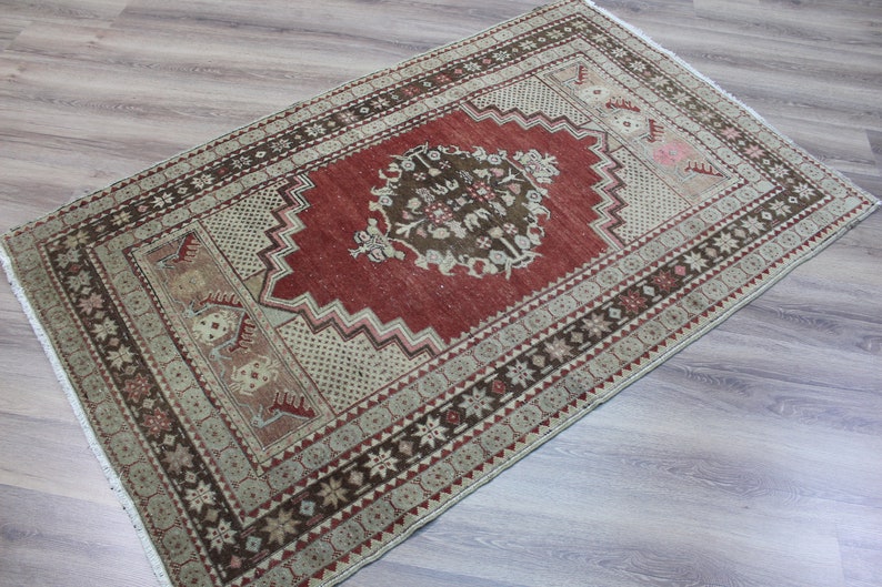 Teppiche Jahrgang Anatolische 3 6 X 5 9 Oushak Teppich