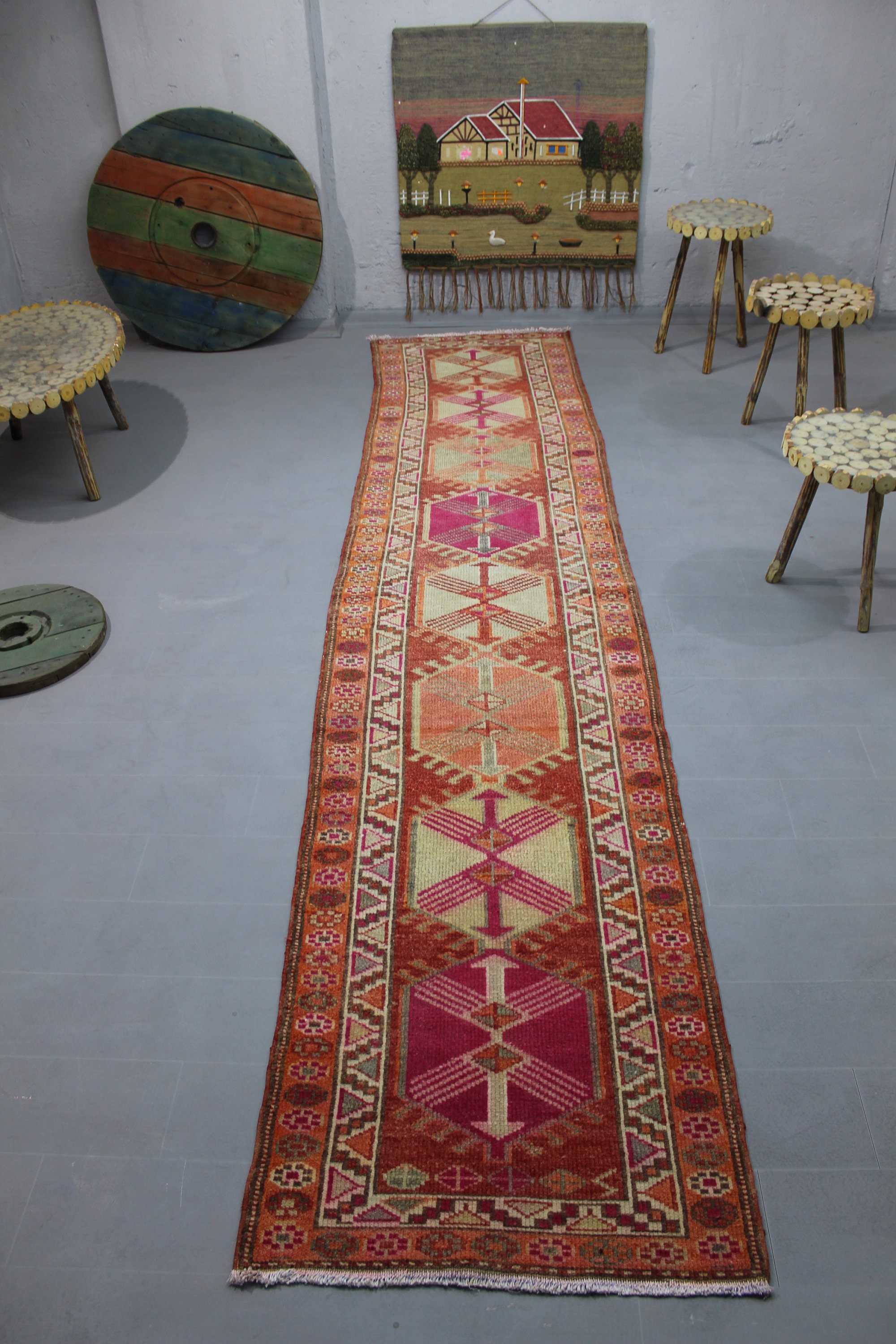 Runner rug Handmade Home Decor Carpet fast and free shipping Etsy