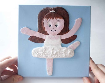Ballerina Picture Craft Kit for Children and Adults. Suitable for beginners