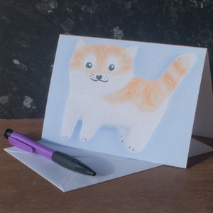 Ginger Cat Greetings Card image 8