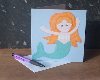 Mermaid Greetings Card