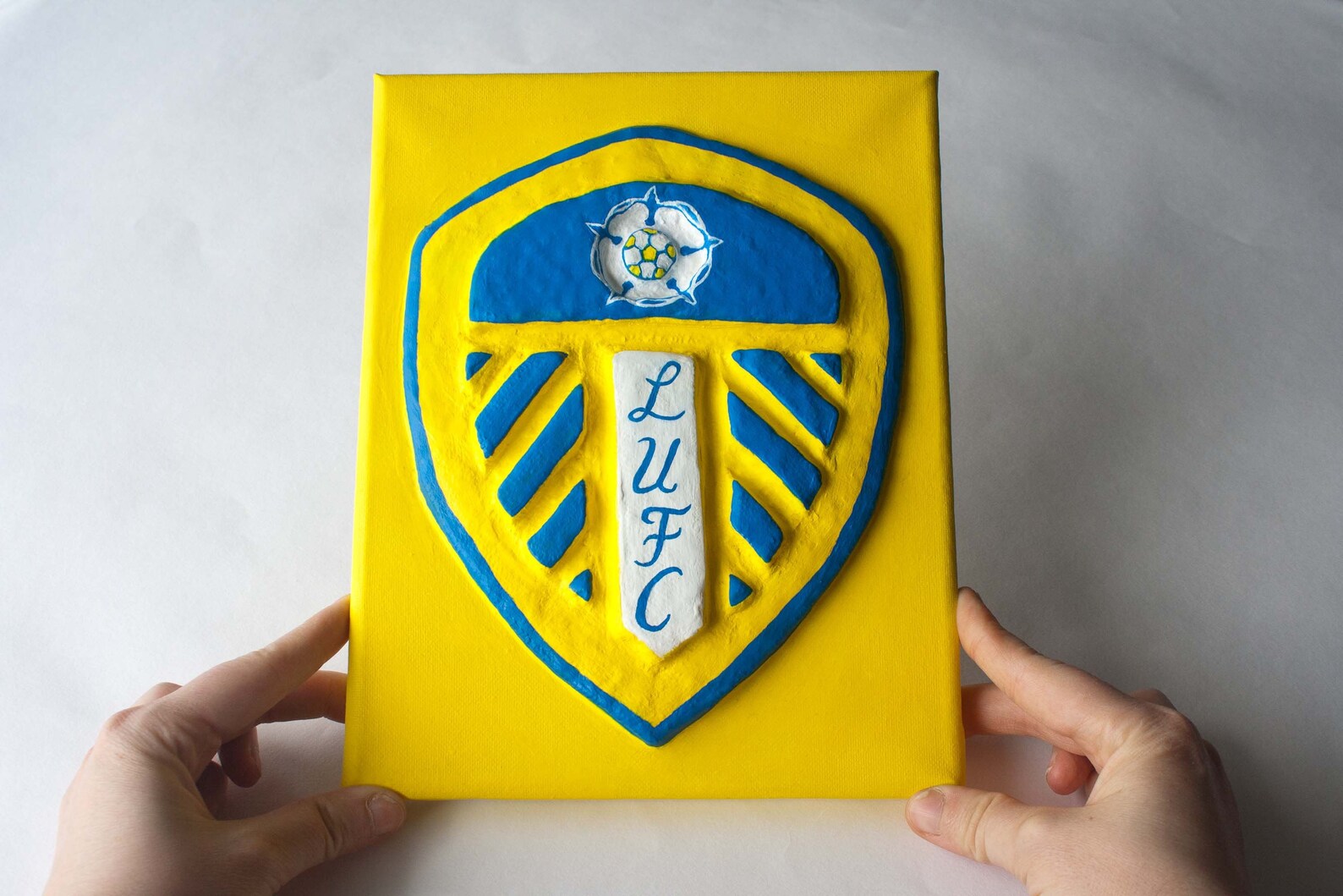 DIY Leeds United Football Club Crest 3D Picture Craft Kit for Etsy