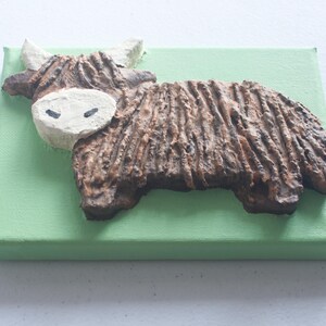 Highland Cow 3D Picture Craft Kit for Children and Adults. Suitable for beginners image 9