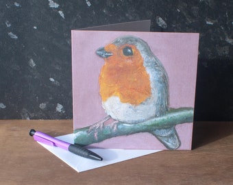 Robin Christmas Card