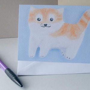Ginger Cat Greetings Card image 6